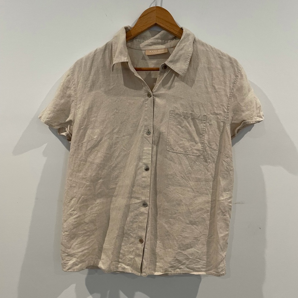 Casual Linen button down - Picture 4 of 4